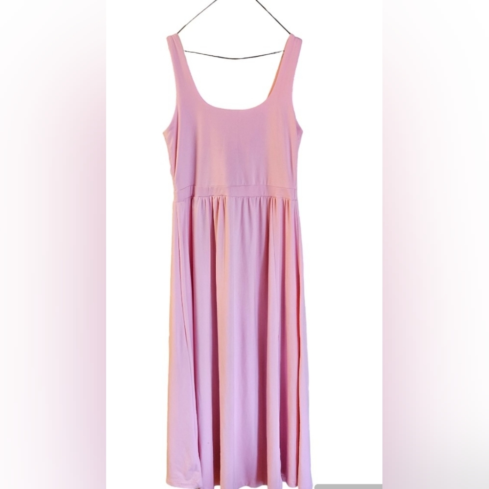 Lovely Low Back Pink Dress 👚